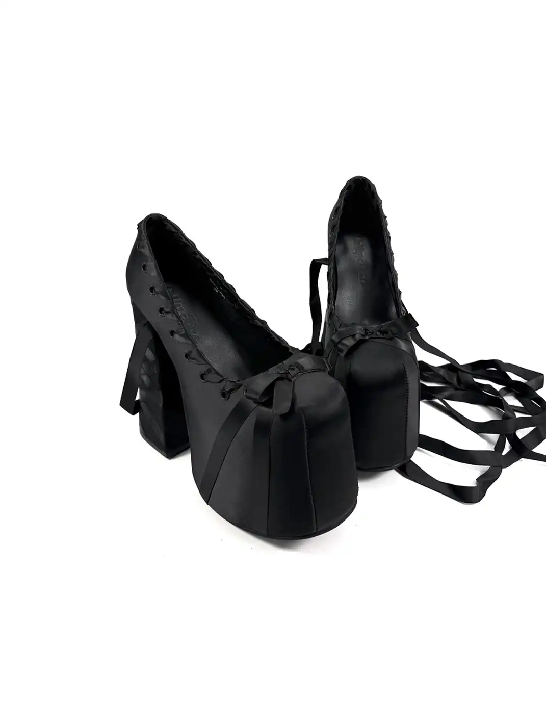 Dolly Bae | Bow Satin Lace-Up 16CM High Heels