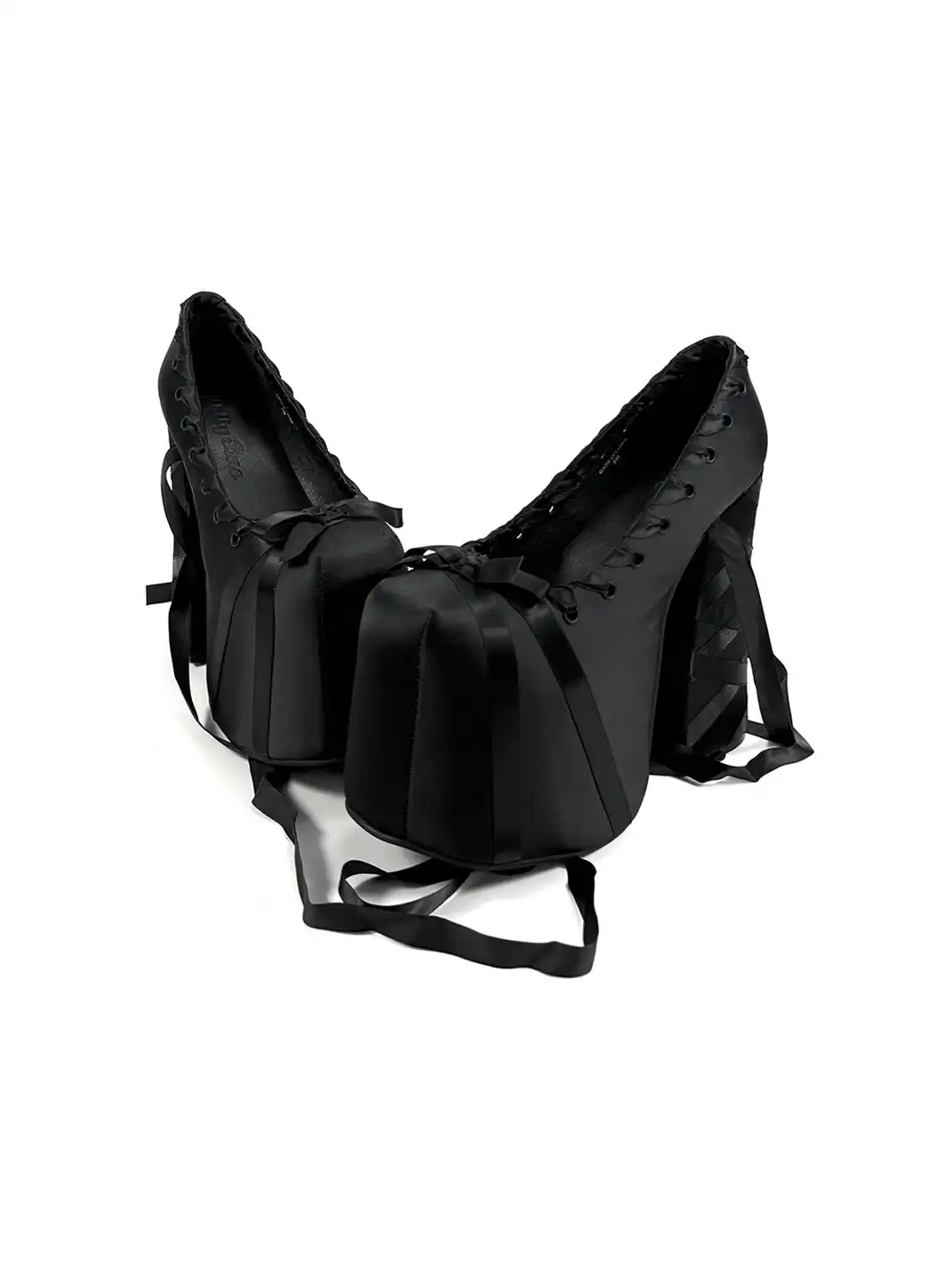 Dolly Bae | Bow Satin Lace-Up 16CM High Heels