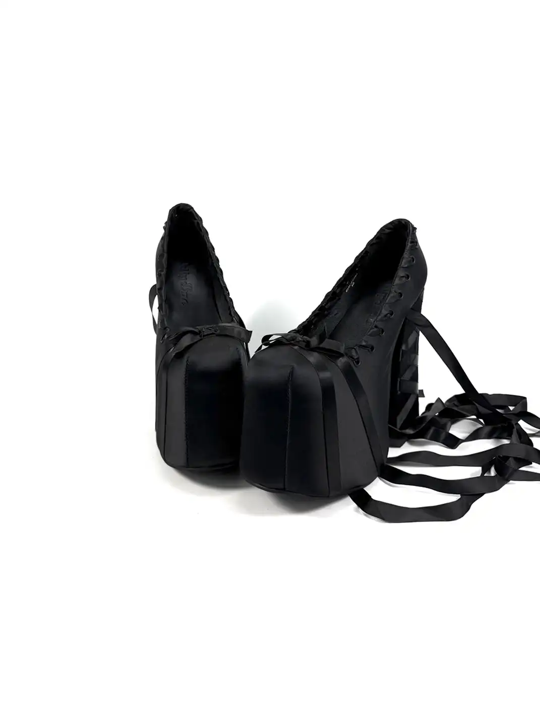 Dolly Bae | Bow Satin Lace-Up 16CM High Heels