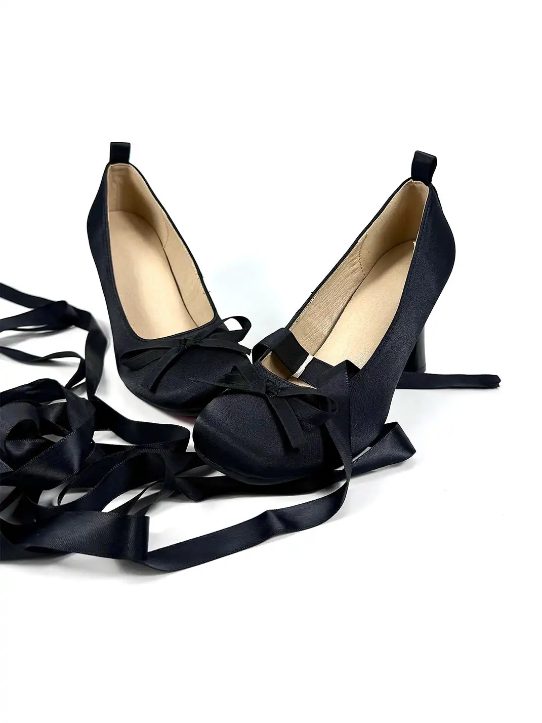 Dolly Bae | 9CM Mary Jane Lace-Up High Heels