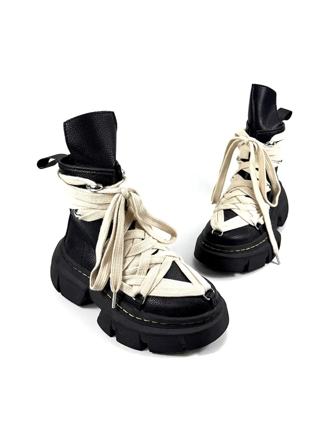 Dolly Bae | Wrap-around Lace Martin Boots