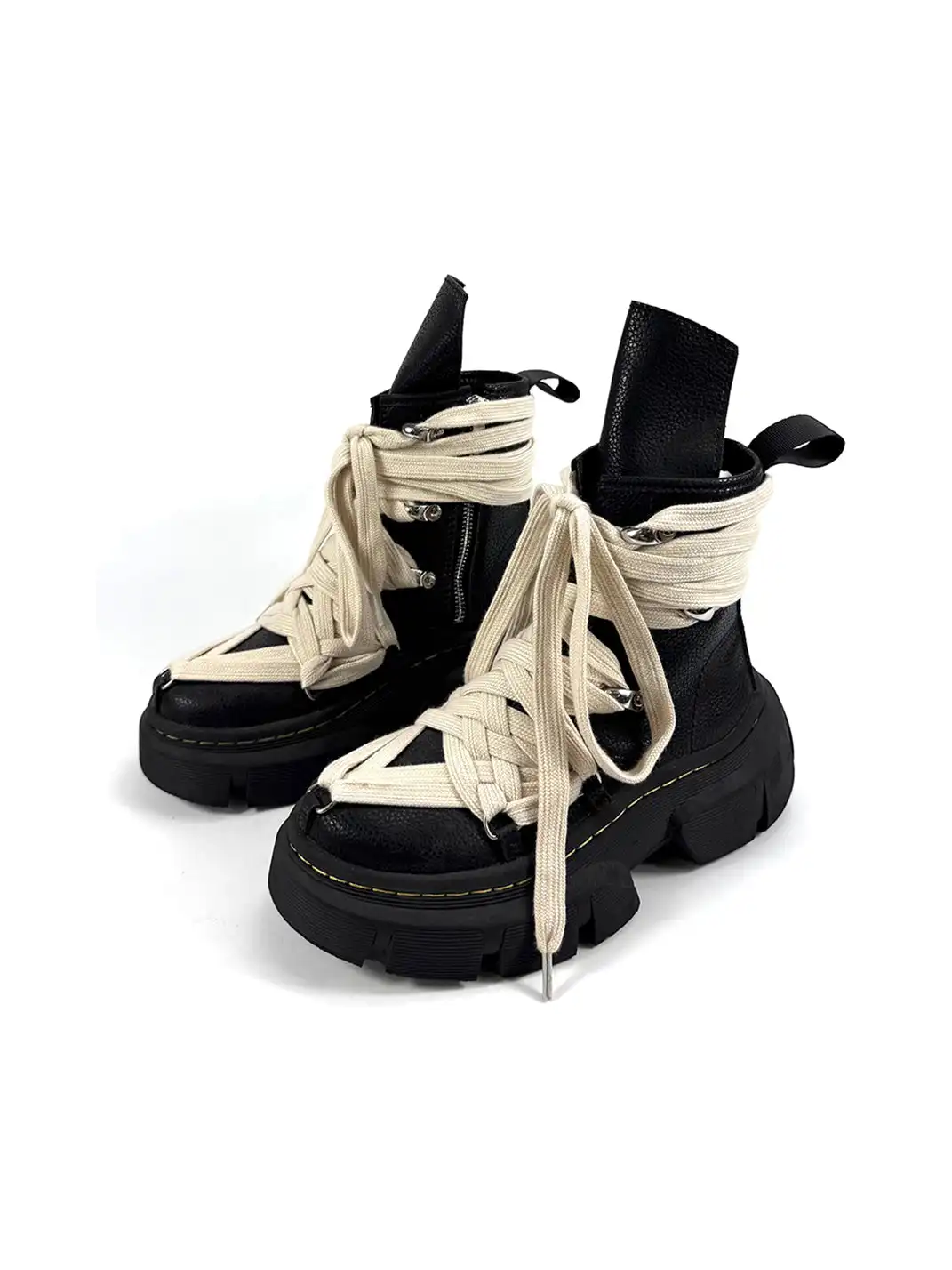 Dolly Bae | Wrap-around Lace Martin Boots