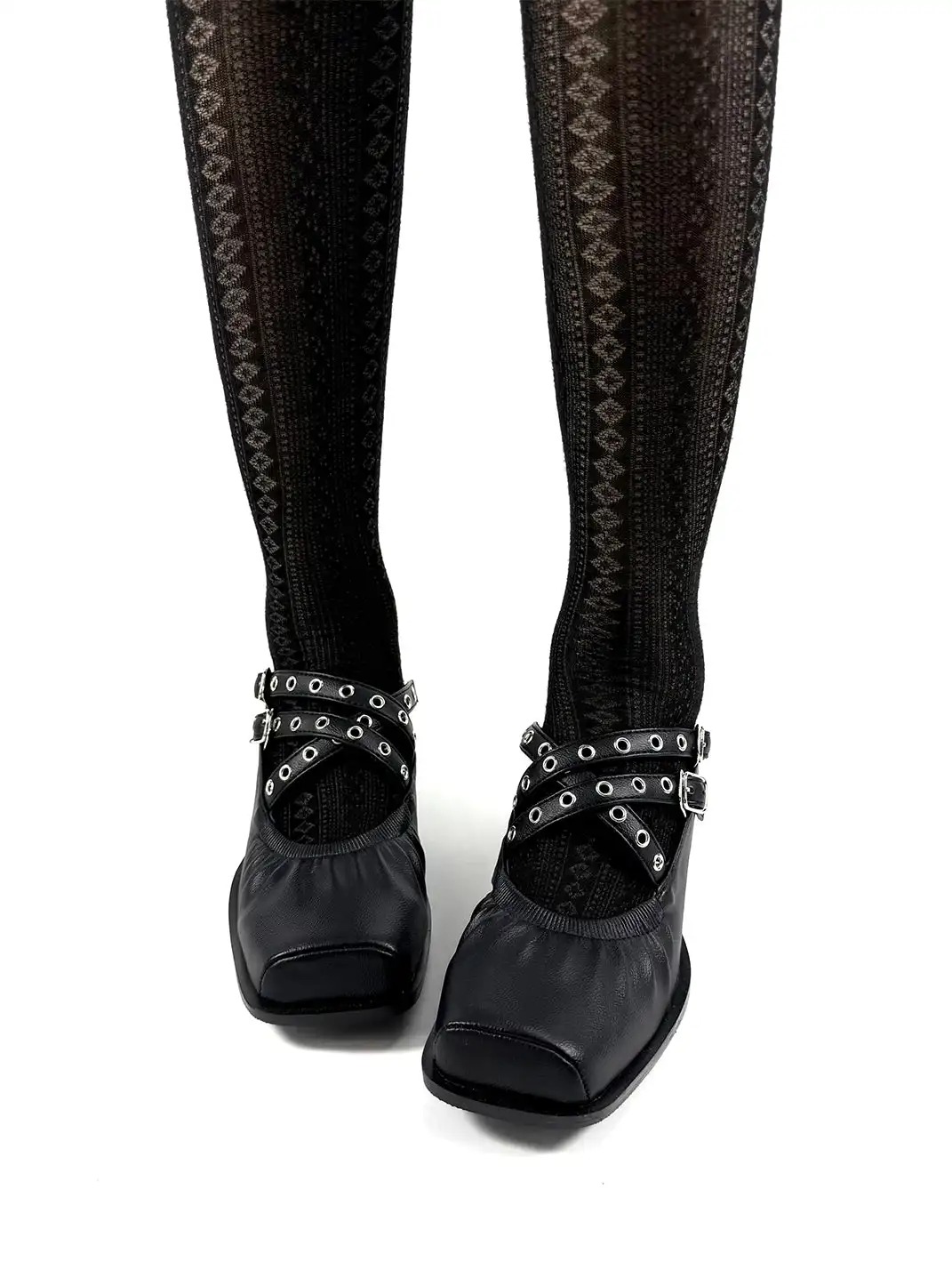 Dolly Bae | Cross Strap Mary Jane Shoes