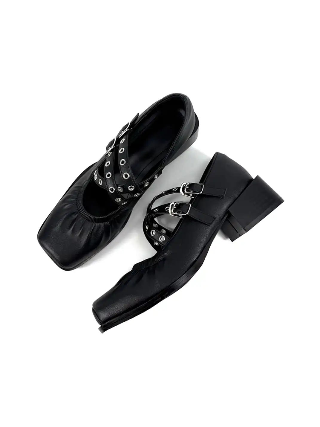 Dolly Bae | Cross Strap Mary Jane Shoes