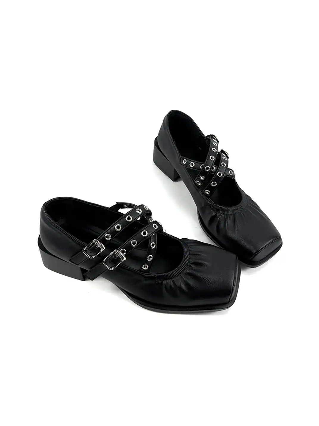 Dolly Bae | Cross Strap Mary Jane Shoes