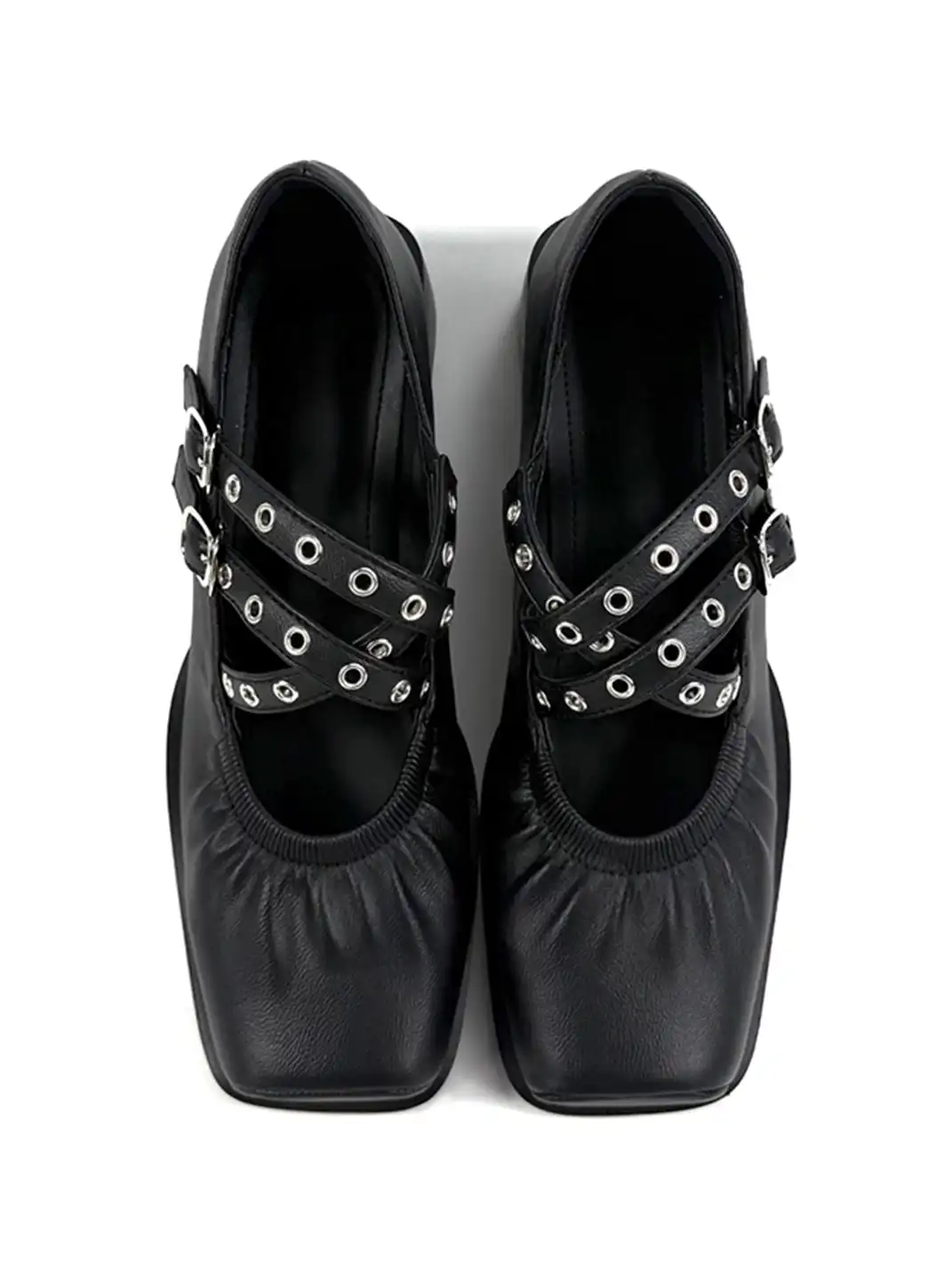 Dolly Bae | Cross Strap Mary Jane Shoes