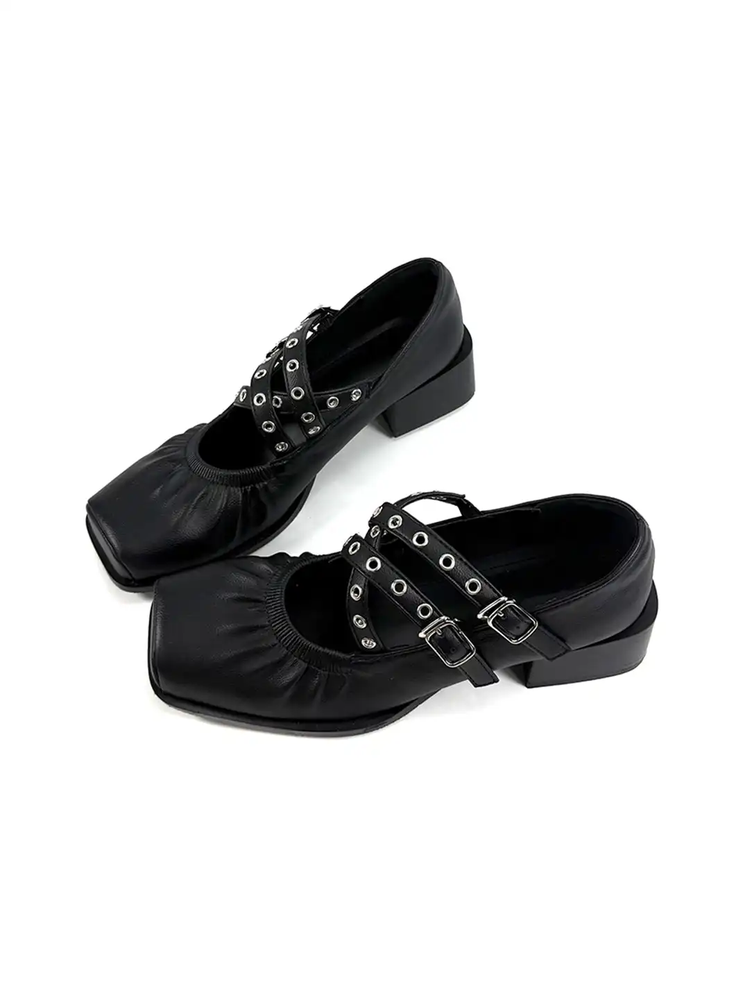 Dolly Bae | Cross Strap Mary Jane Shoes