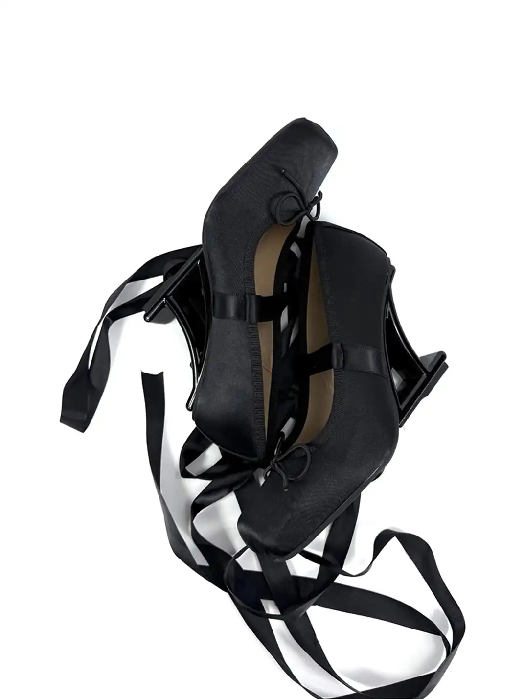 Dolly Bae | 9CM Bow Strap Square Toe High Heels