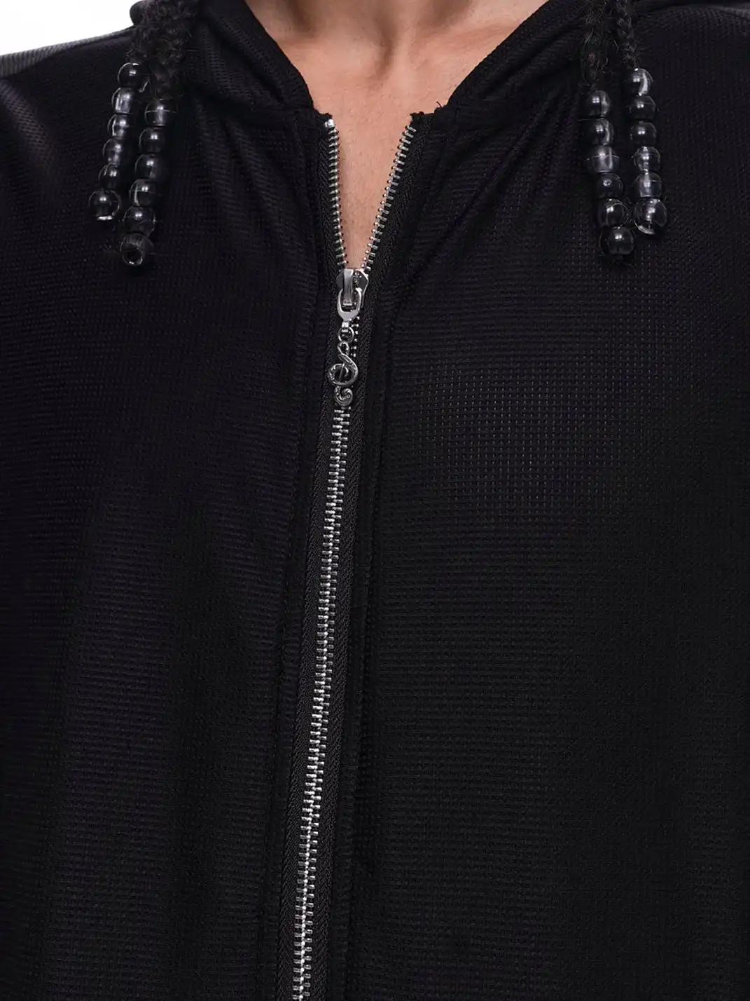 Fourth3ex | Pentagram Printed Hooded Sun Protection Jacket