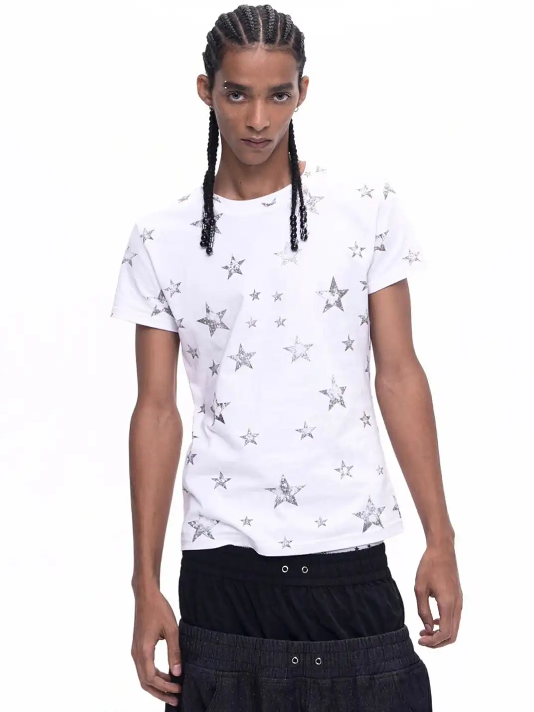 Fourth3ex | Pentagram Printed T-Shirt
