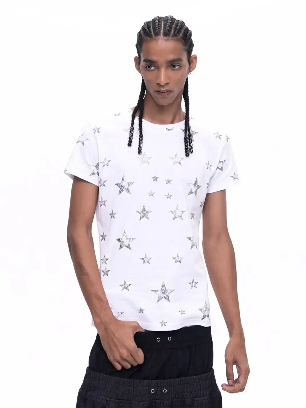 Fourth3ex | Pentagram Printed T-Shirt