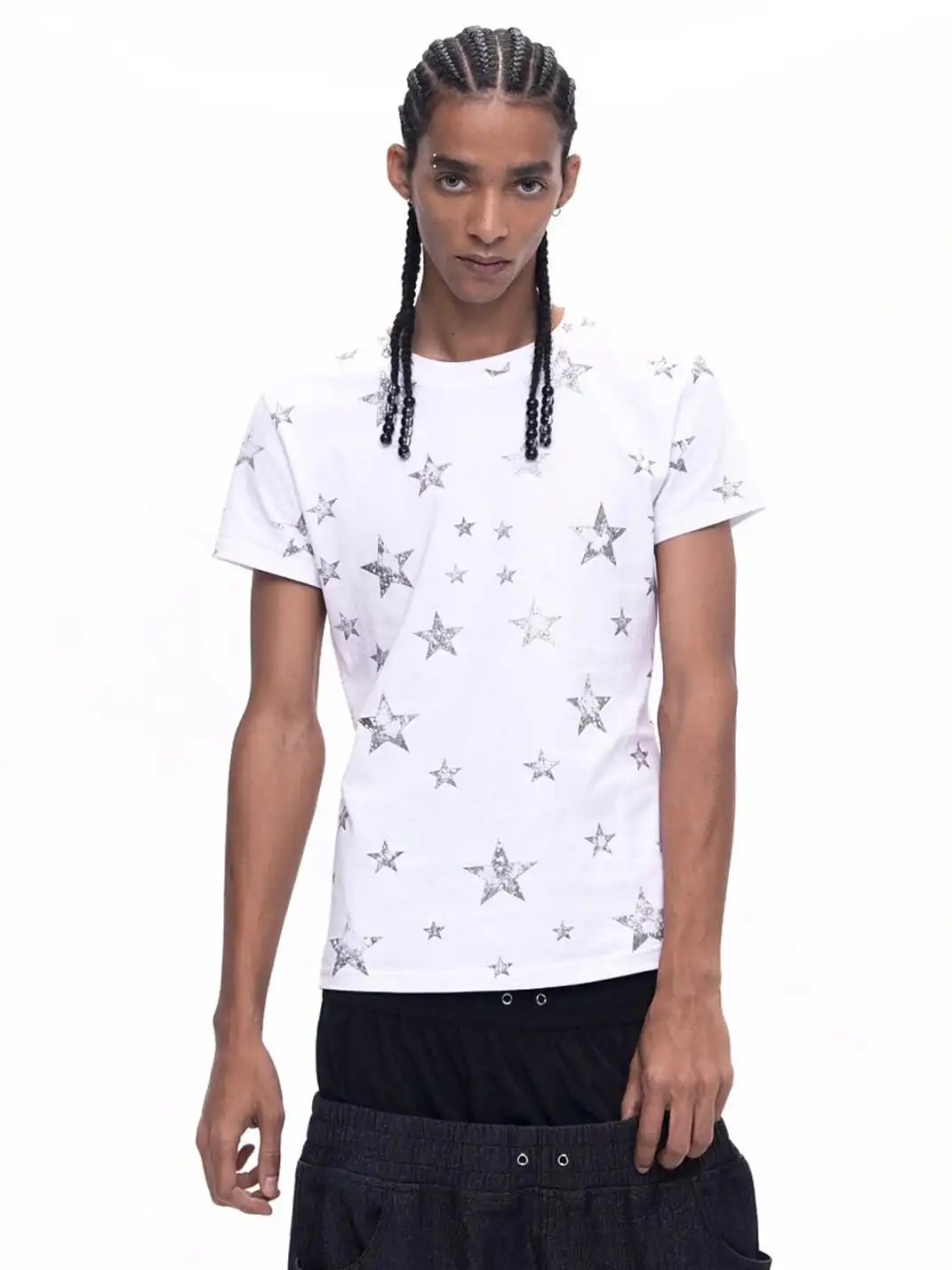 Fourth3ex | Pentagram Printed T-Shirt