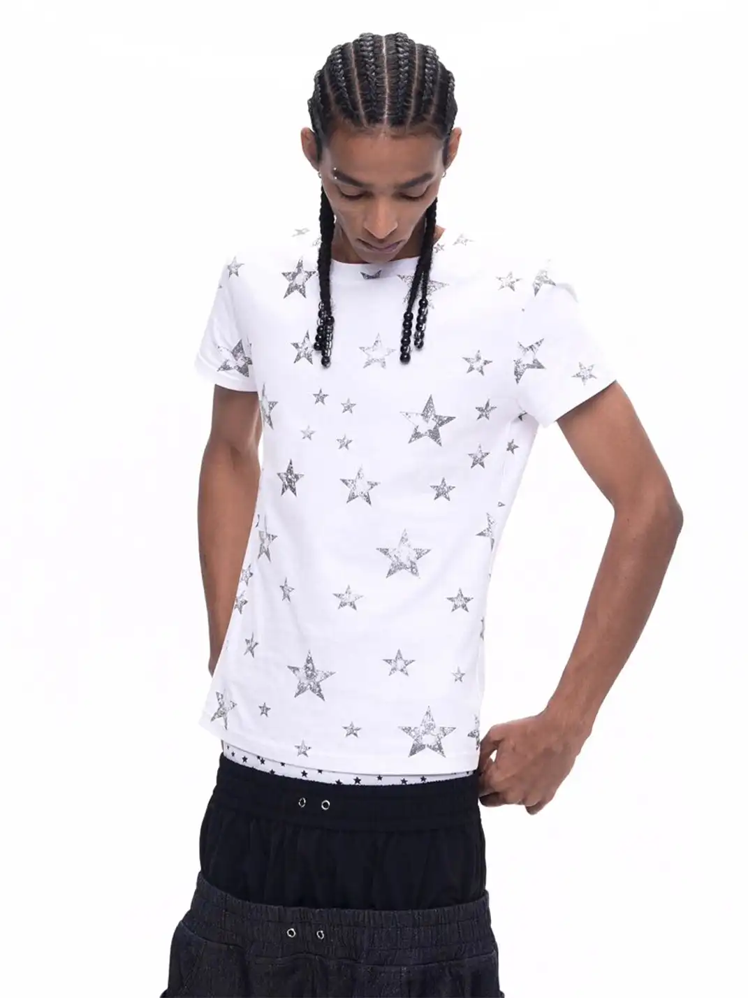 Fourth3ex | Pentagram Printed T-Shirt