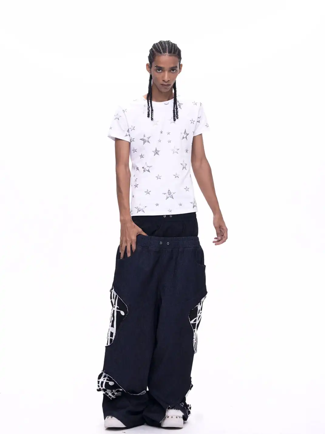 Fourth3ex | Pentagram Printed T-Shirt