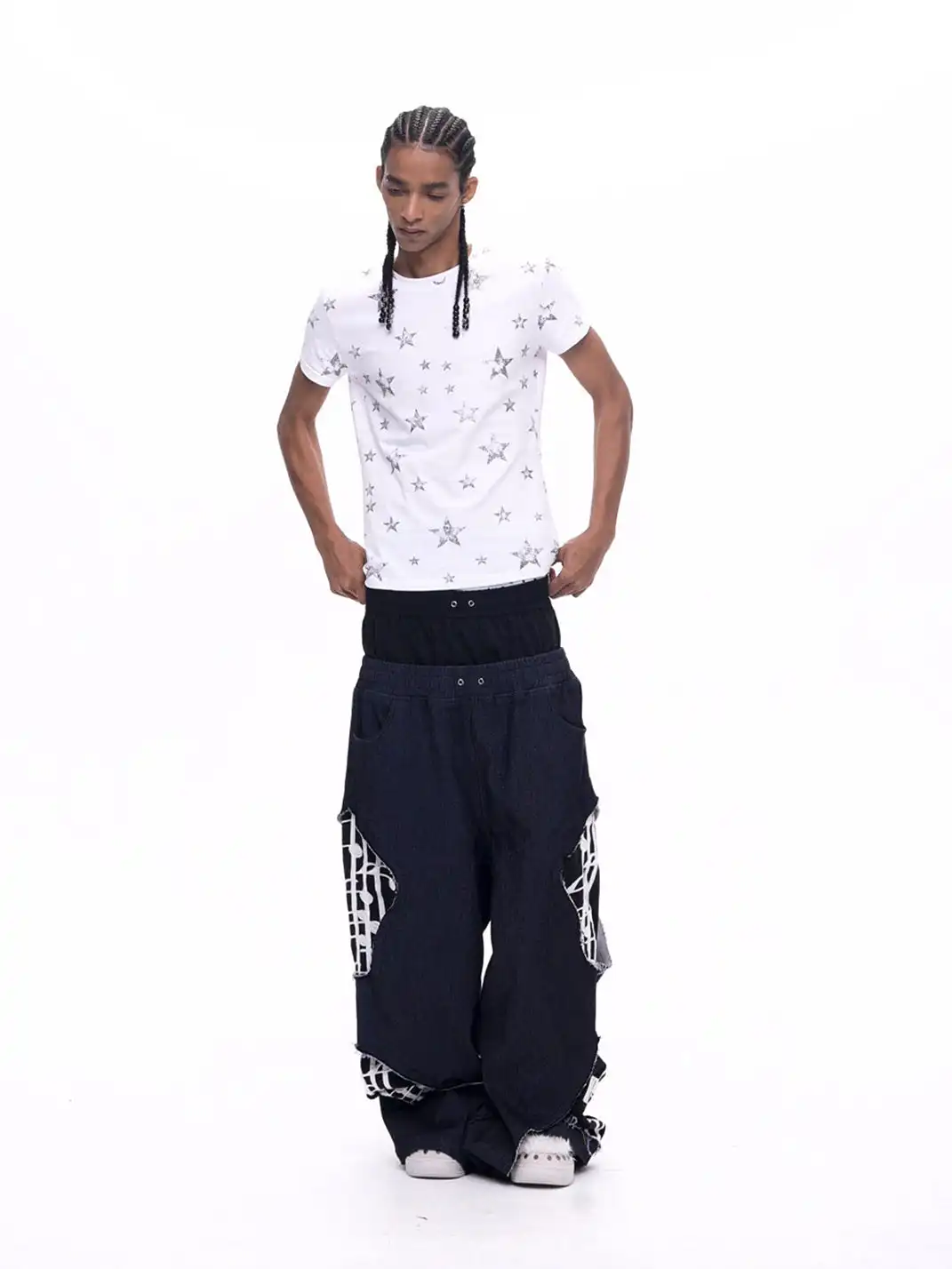 Fourth3ex | Pentagram Printed T-Shirt