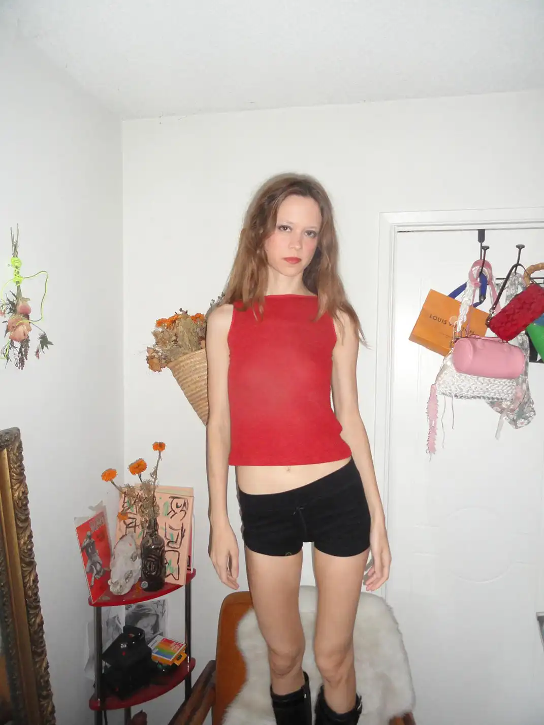 Risque Rose | Solid Color Linen Blend Tank Top