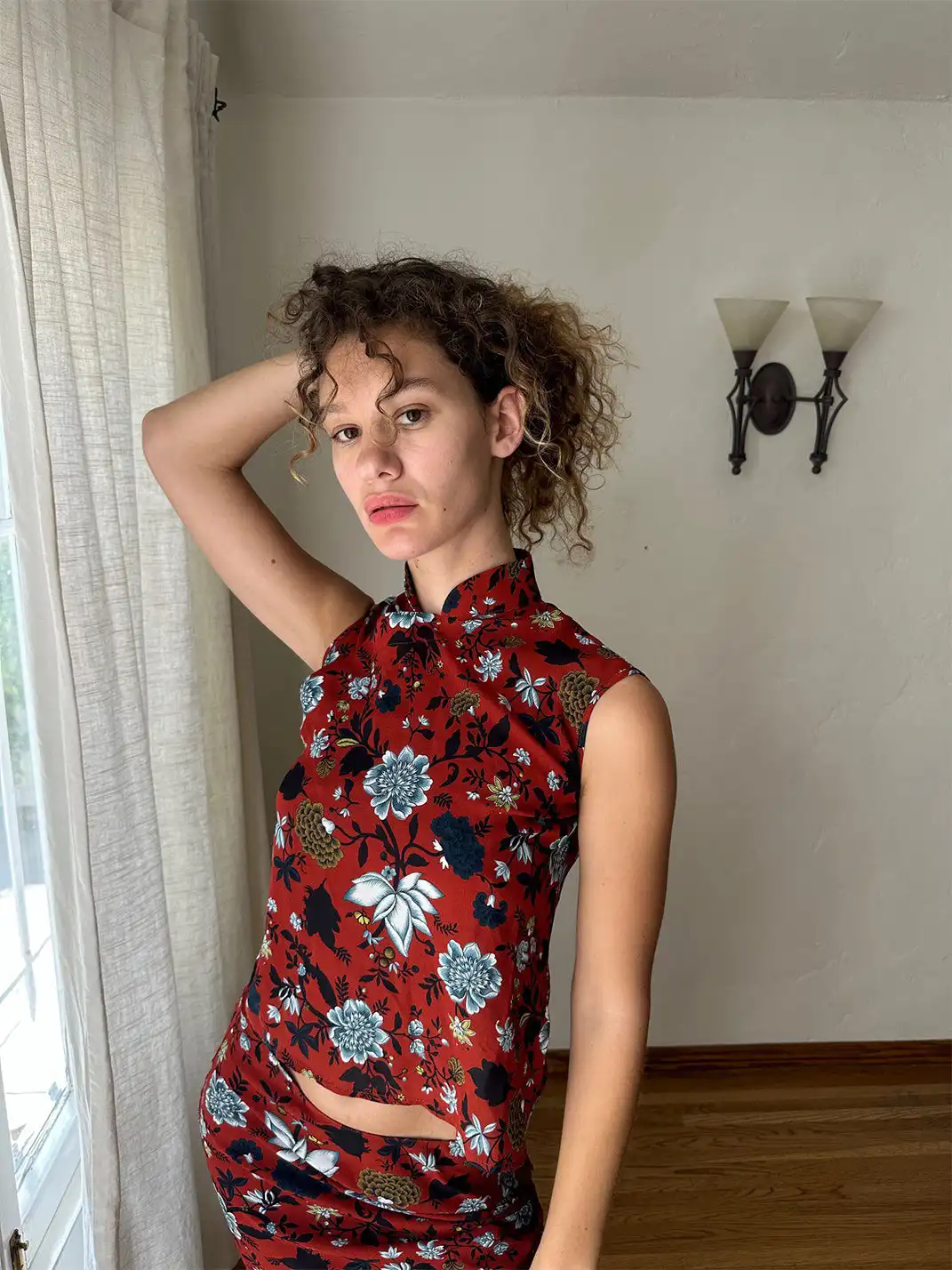 Risque Rose | Silk Chinese Style Set