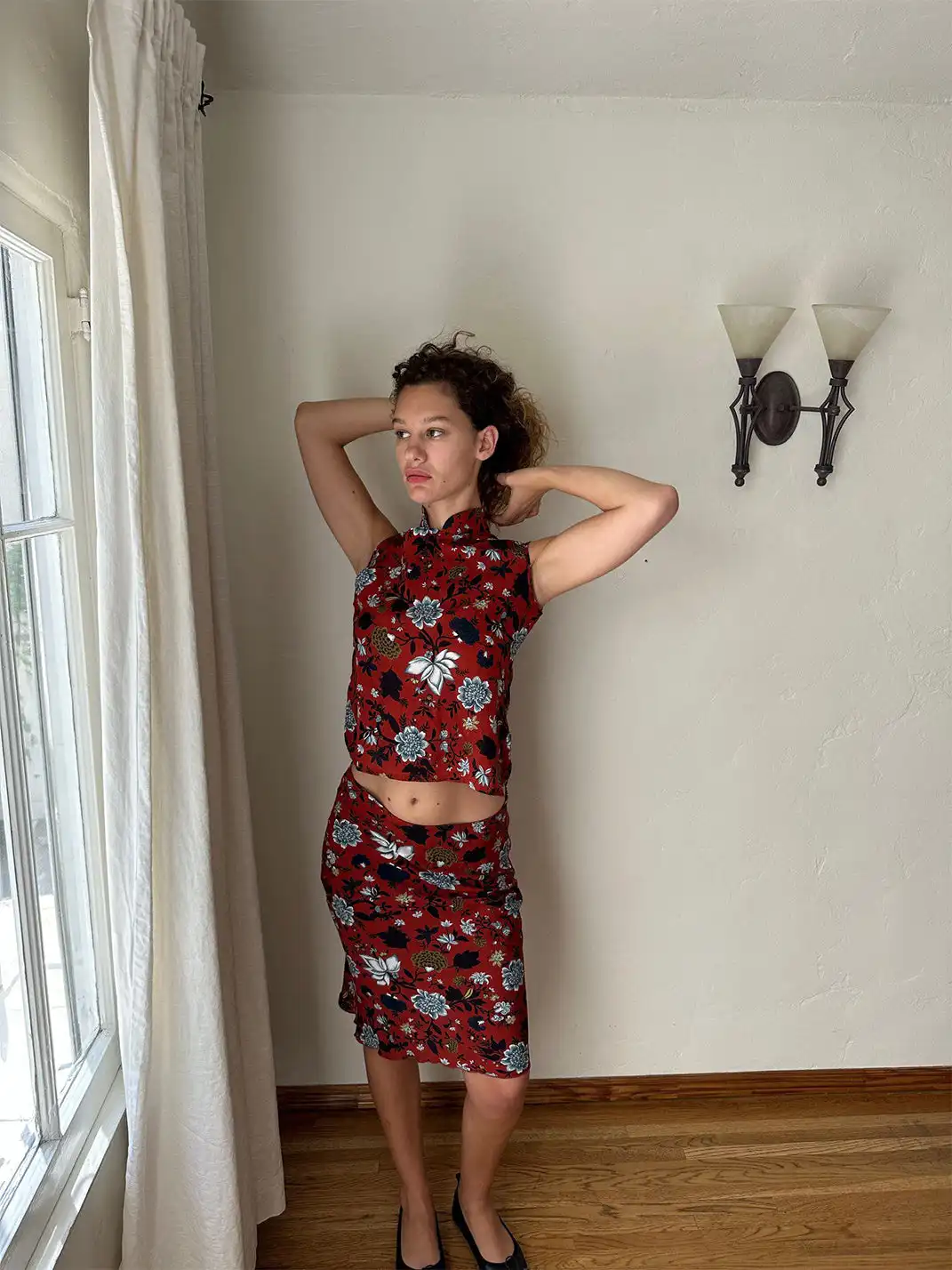 Risque Rose | Silk Chinese Style Set