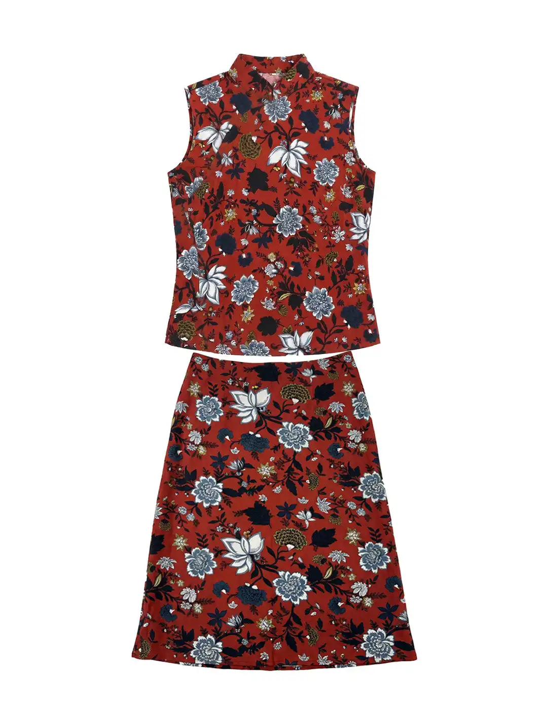 Risque Rose | Silk Chinese Style Set