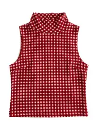 Risque Rose | Plaid Top Shorts Pleated Skirt Set