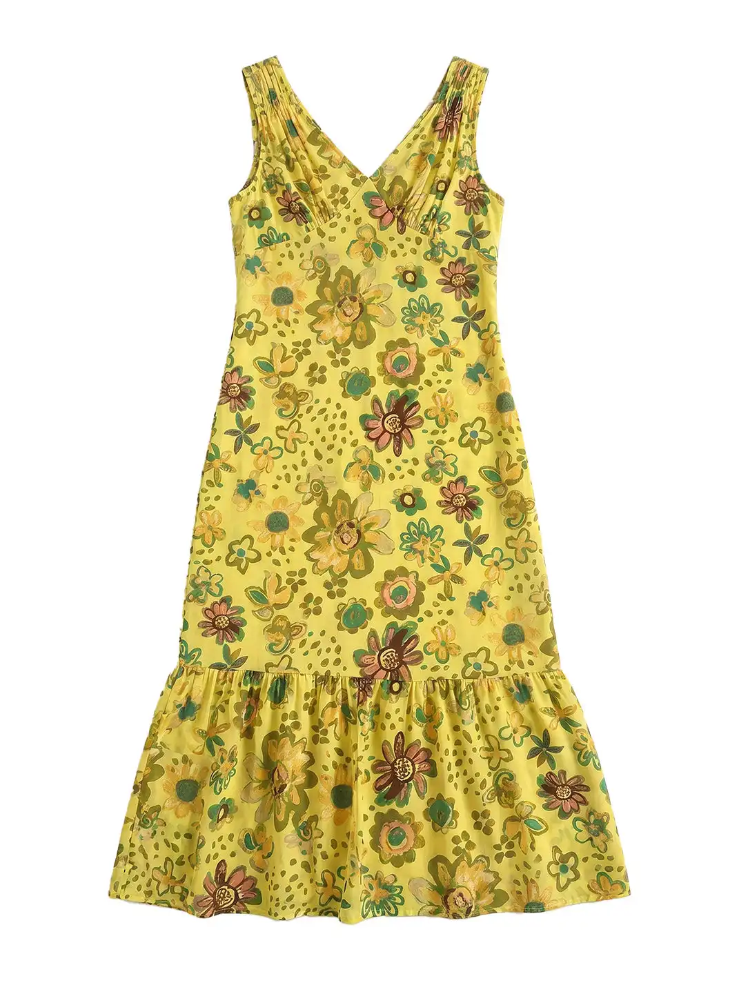 Risque Rose | Silk Graffiti Printed Dress