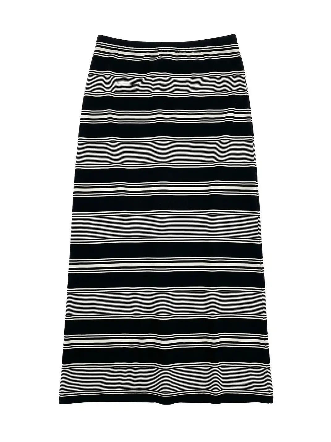 Risque Rose | Black & White Striped Two-Piece Set