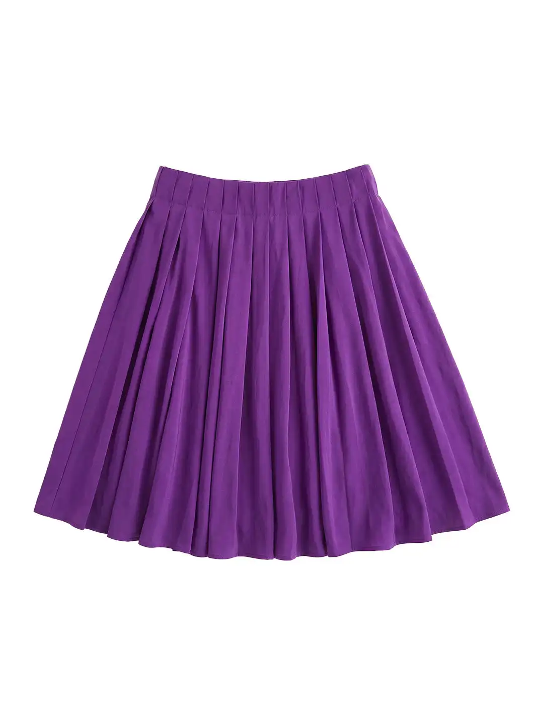 Risque Rose | Grey Tie Hoodie + Purple Silk Skirt