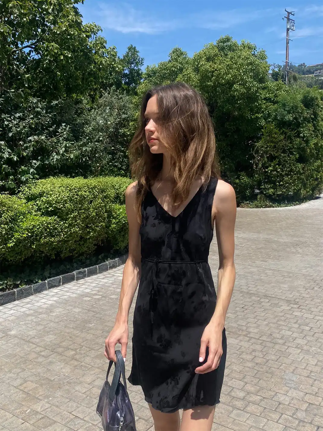 Risque Rose | Butterfly, Flower And Bird Jacquard Tank Dress