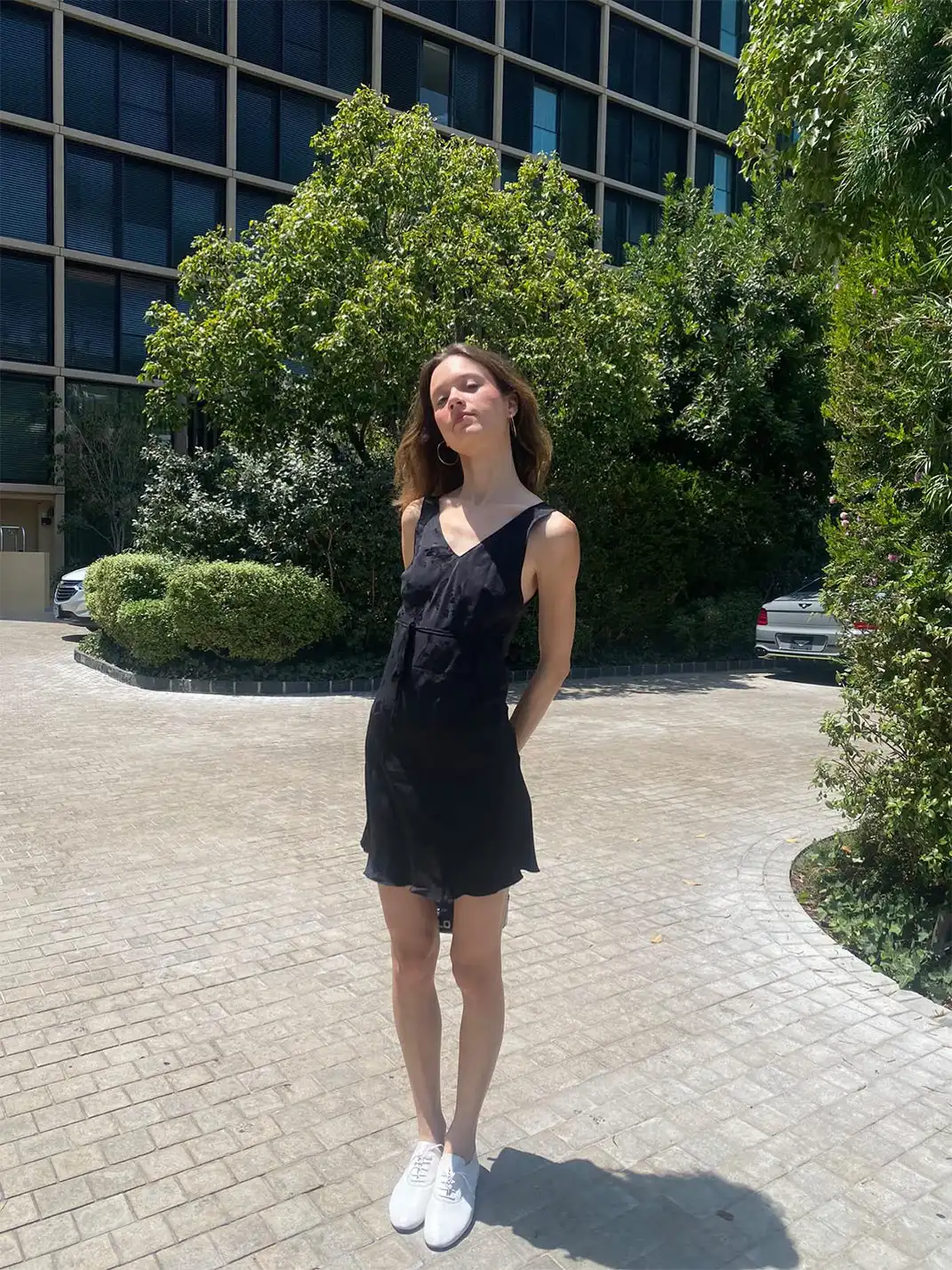 Risque Rose | Butterfly, Flower And Bird Jacquard Tank Dress