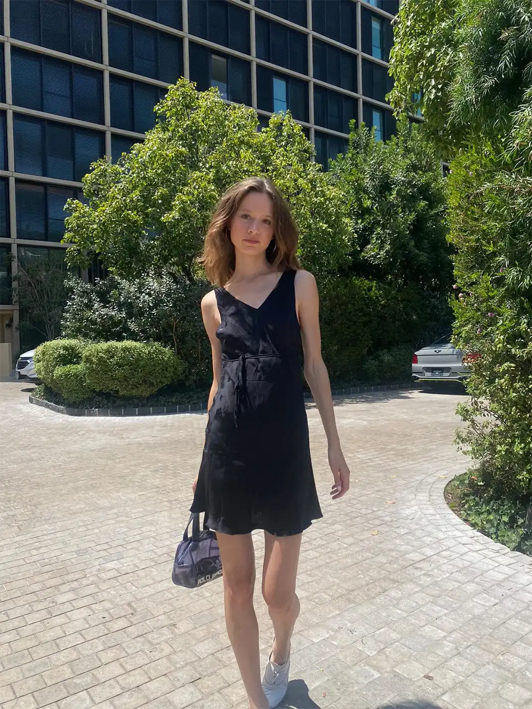 Risque Rose | Butterfly, Flower And Bird Jacquard Tank Dress