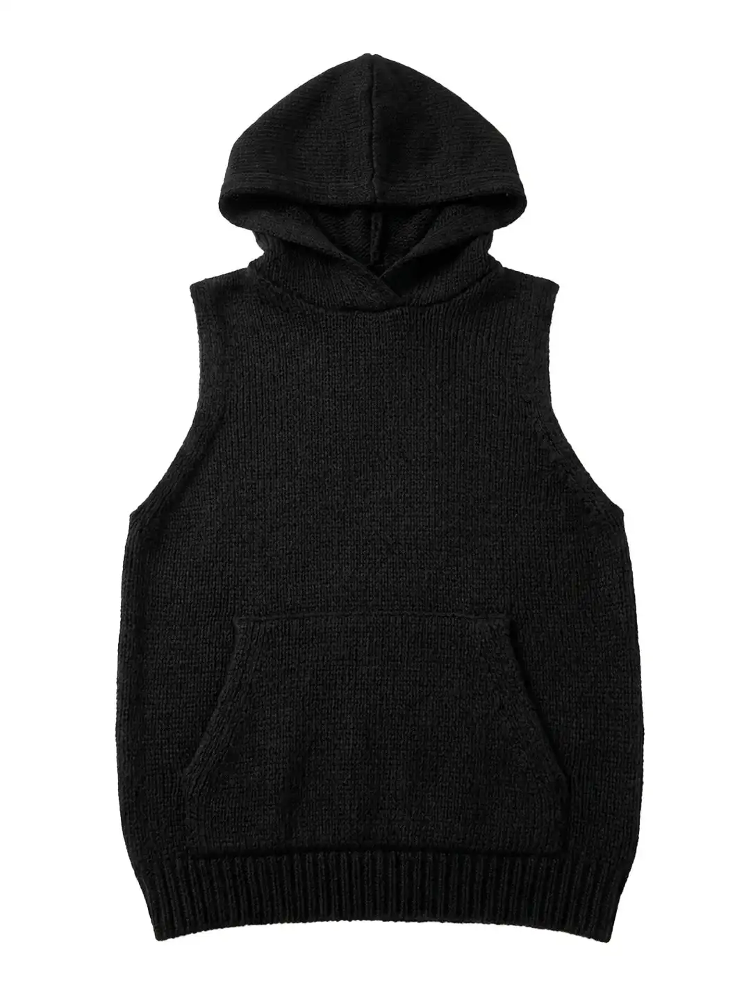 Risque Rose | Hooded Knitwear + Plaid Silk Crepe De Chine Skirt