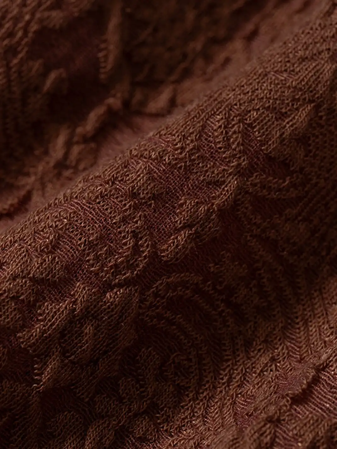 NO ROMANCE | Standing Collar Asymmetric Jacquard Knit Long Sleeve Top