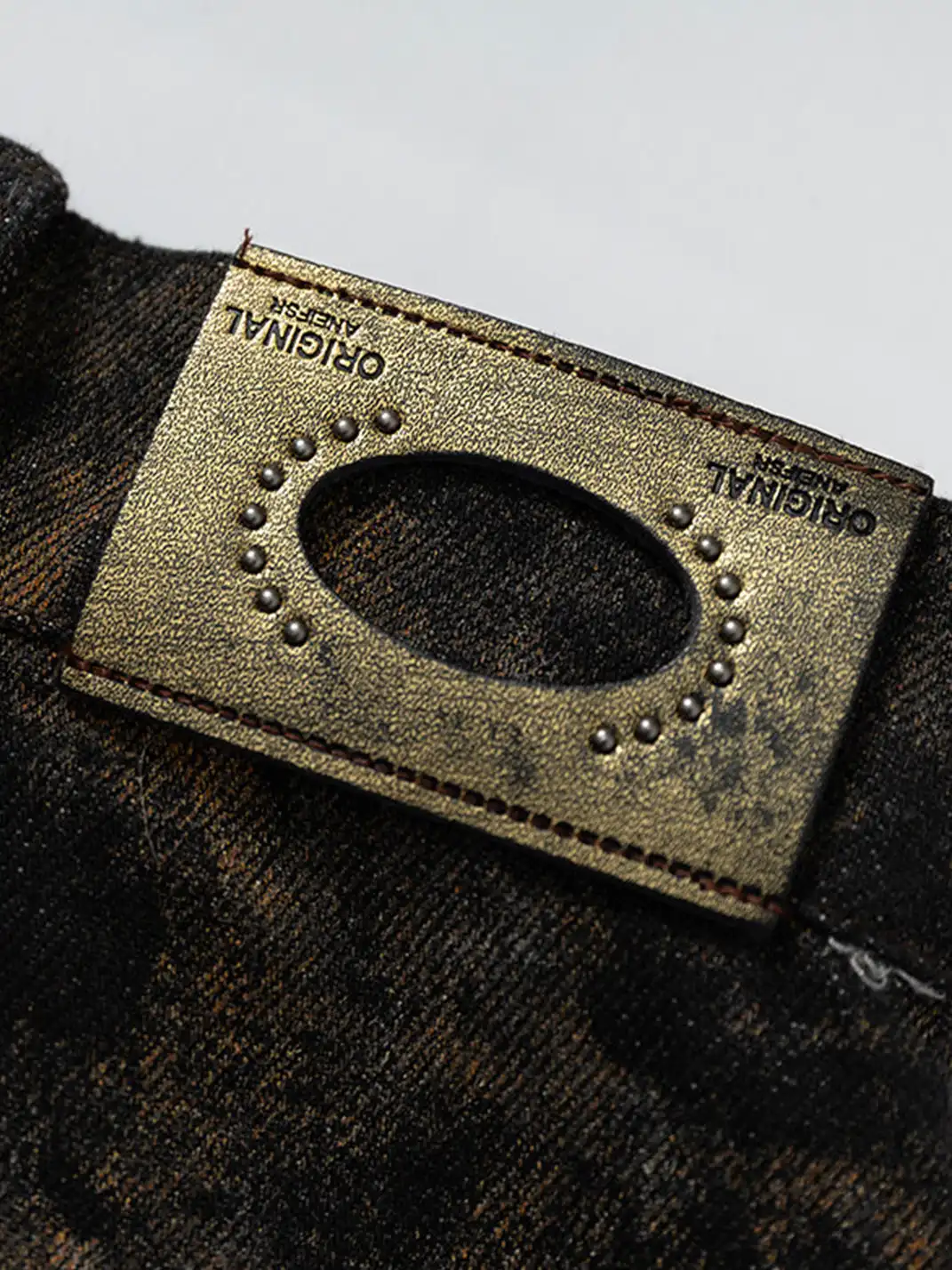NO ROMANCE | Distressed Ripped Denim Cropped Pants