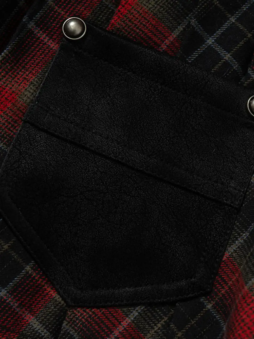 NO ROMANCE | Heavyweight Plaid Spliced Detachable Pleated Skirt