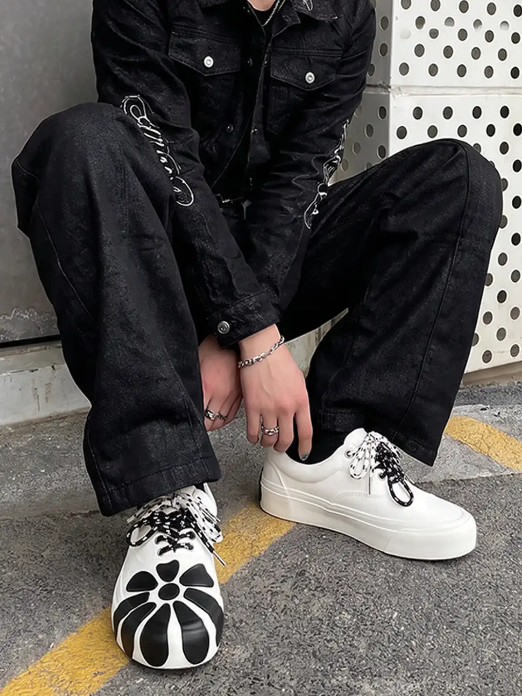 ADC丨Daisy Platform Low-Top Canvas Shoes