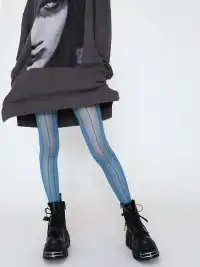 SS2L | Chain Pattern Lace Pantyhose