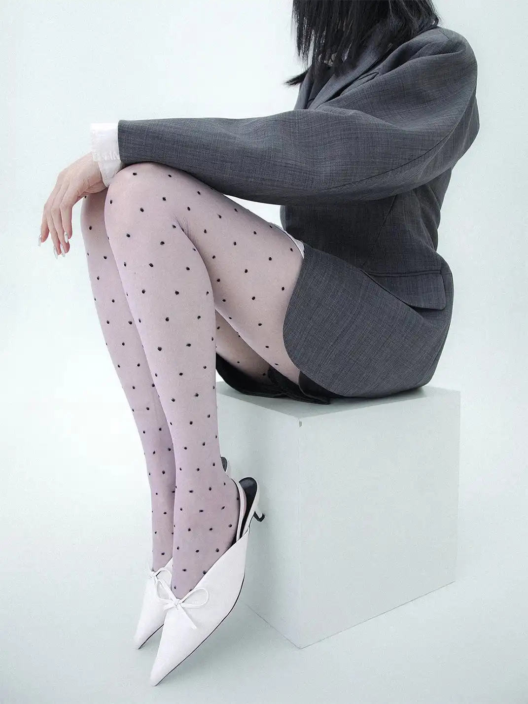SS2L | Polka Dot Ultra-Thin Tights
