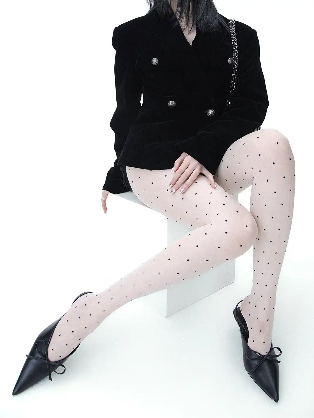 SS2L | Polka Dot Ultra-Thin Tights