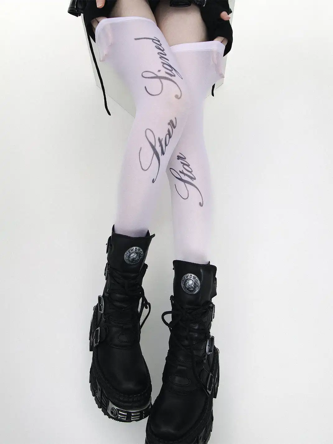 SS2L | Printed Breathable Over-the-Knee Socks