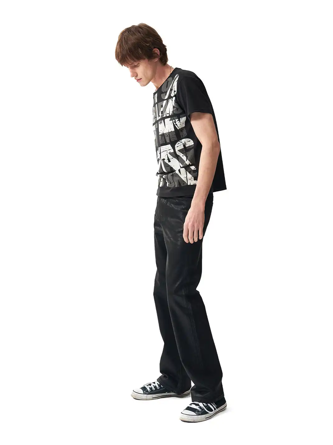 NumbAsia | Union Jack Slogan Short Sleeve T-Shirt