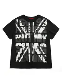 NumbAsia | Union Jack Slogan Short Sleeve T-Shirt