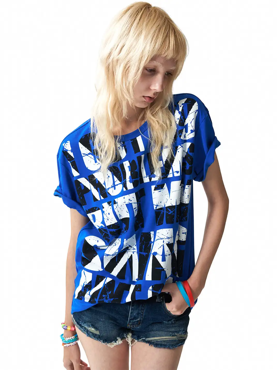 NumbAsia | Union Jack Slogan Short Sleeve T-Shirt