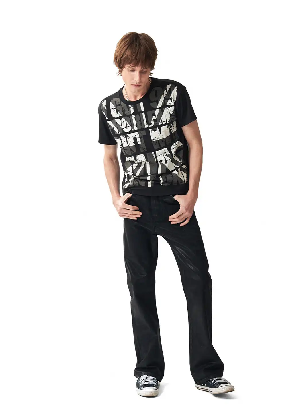 NumbAsia | Union Jack Slogan Short Sleeve T-Shirt