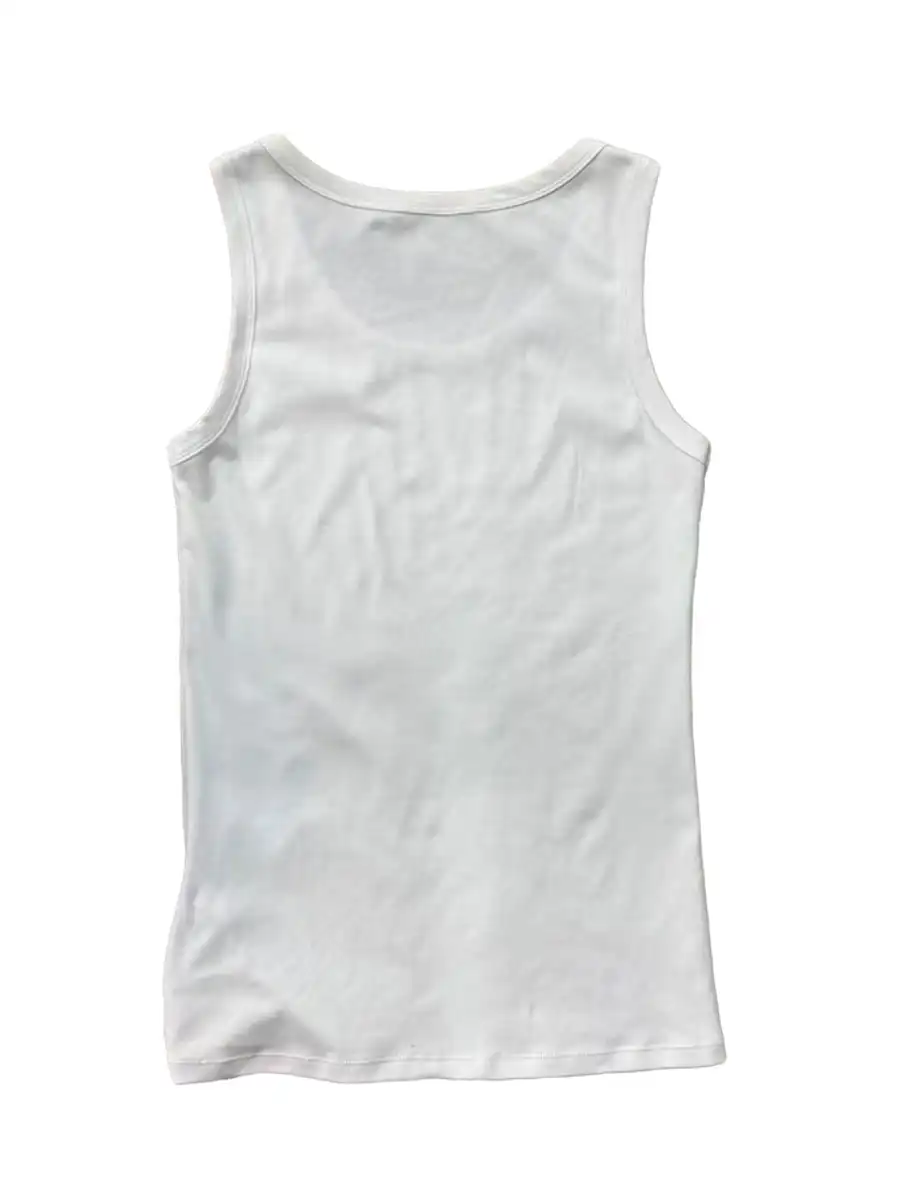 NumbAsia | Lightweight Script Printed Tank Top - 4