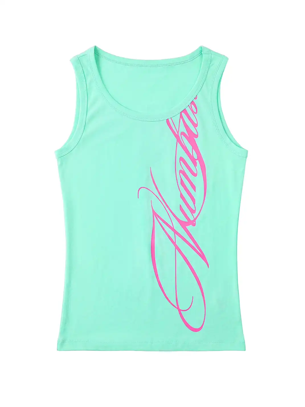 NumbAsia | Lightweight Script Printed Tank Top