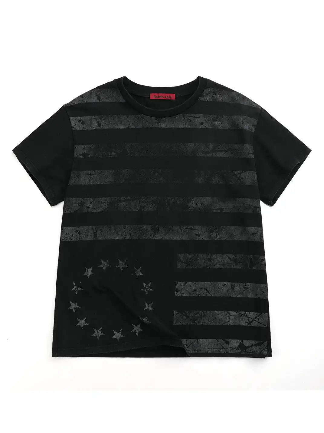 NumbAsia | Worn Printed Short Sleeve T-Shirt