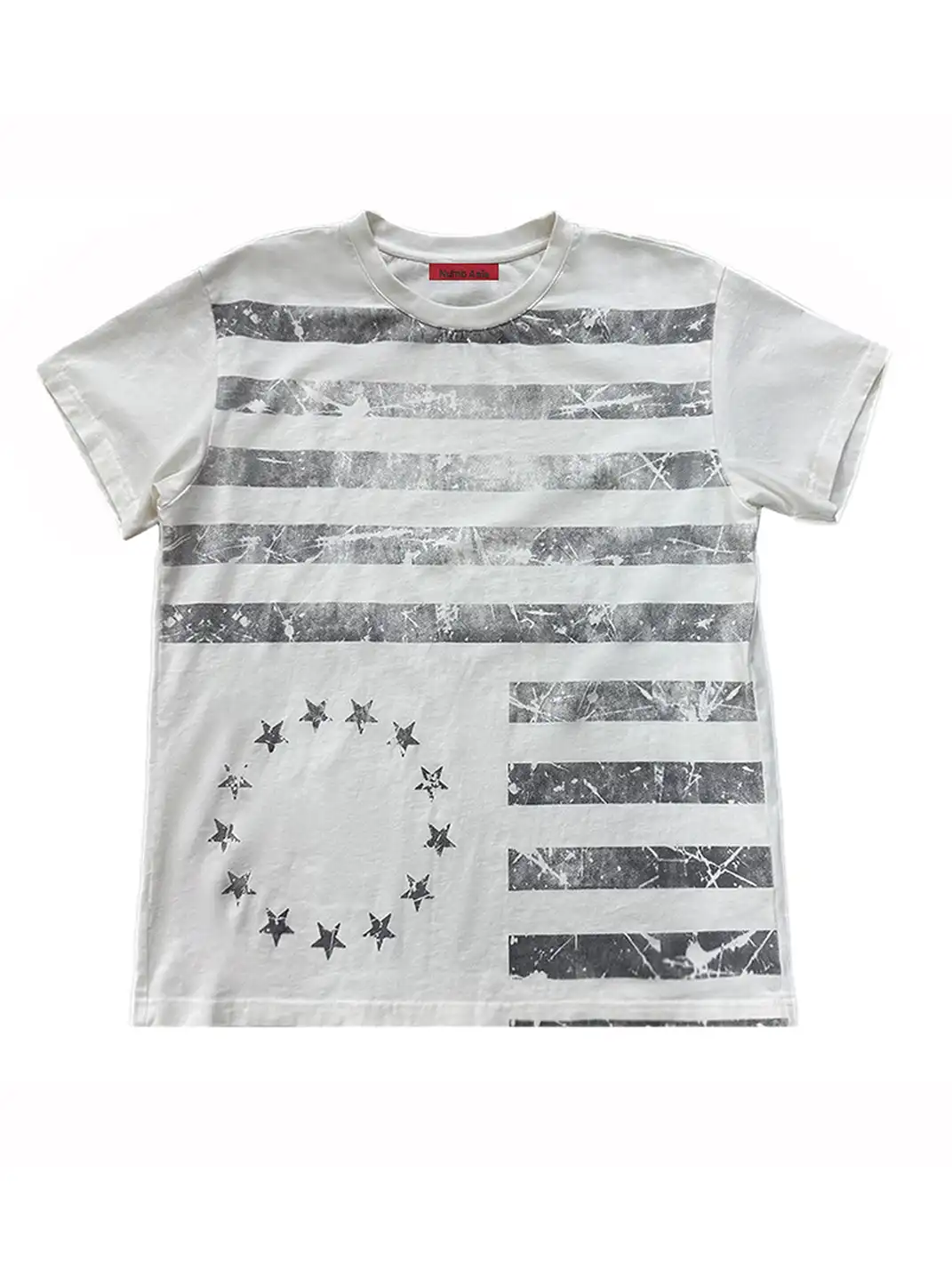 NumbAsia | Worn Printed Short Sleeve T-Shirt