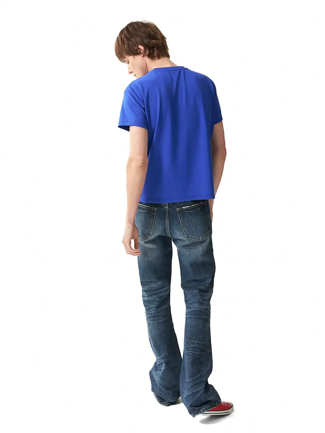 NumbAsia | Spike Decorated Flared Jeans
