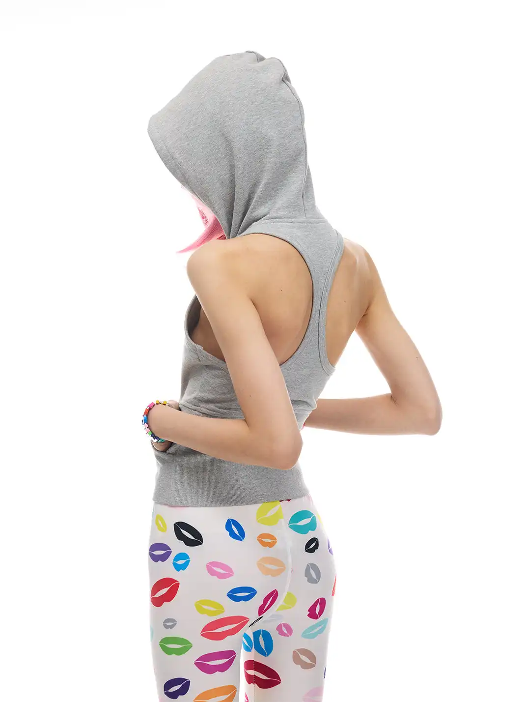 NORGIRA | STAY SEXY Zip-Up Hooded Vest