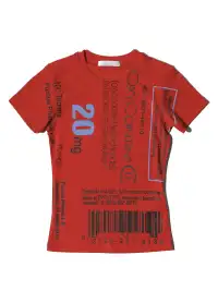 NORGIRA | Painkiller Instruction Print T-Shirt